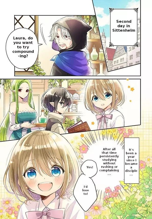 I reincarnated as a hero’s childhood friend who lost her job as a heroine, so I changed jobs to alchemist Chapter 6 - Page 1