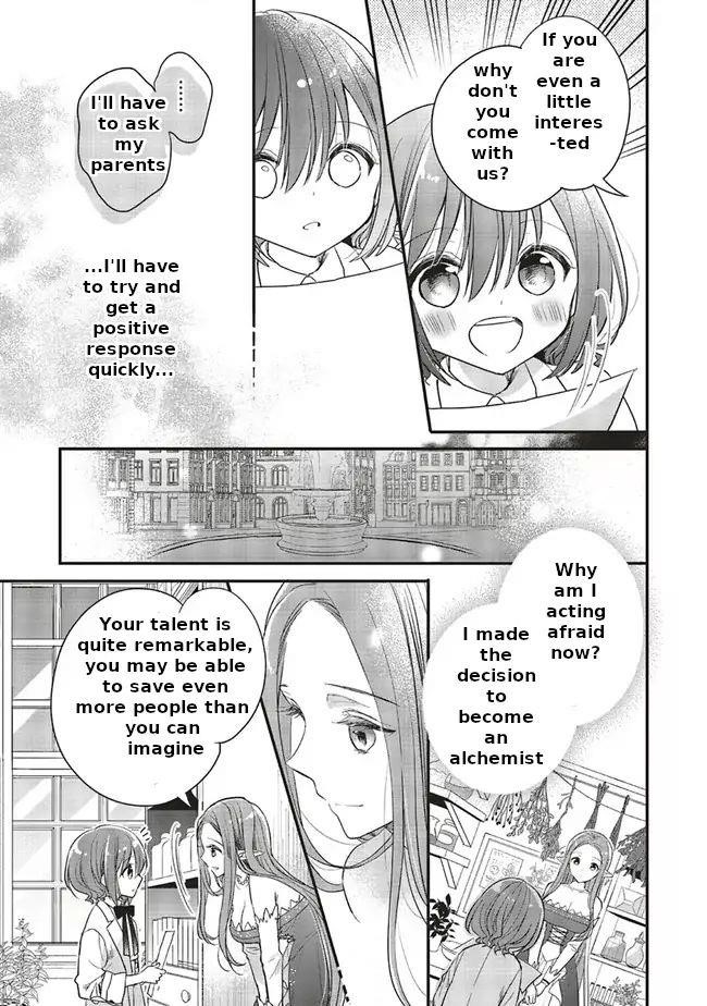 I reincarnated as a hero’s childhood friend who lost her job as a heroine, so I changed jobs to alchemist Chapter 6 - Page 14
