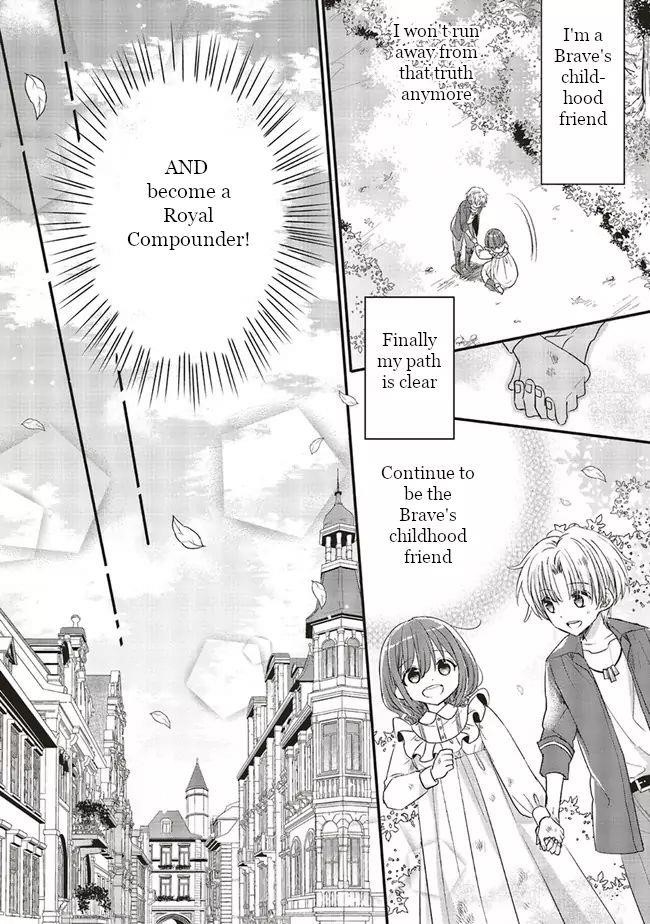 I reincarnated as a hero’s childhood friend who lost her job as a heroine, so I changed jobs to alchemist Chapter 7.5 - Page 9