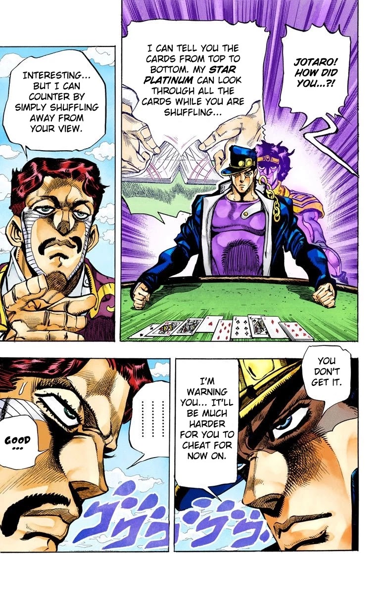 JoJo’s Bizarre Adventure Part 3 – Stardust Crusaders (Official Colored) Chapter 100 - Page 1