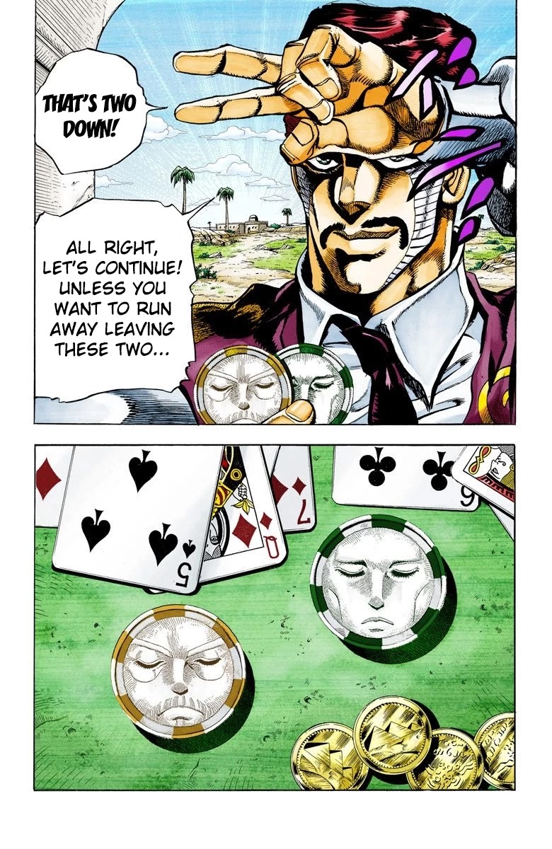 JoJo’s Bizarre Adventure Part 3 – Stardust Crusaders (Official Colored) Chapter 100 - Page 10