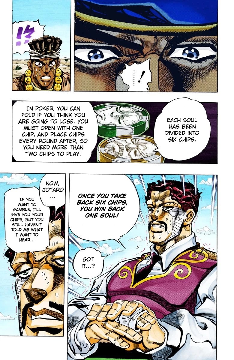 JoJo’s Bizarre Adventure Part 3 – Stardust Crusaders (Official Colored) Chapter 101 - Page 13