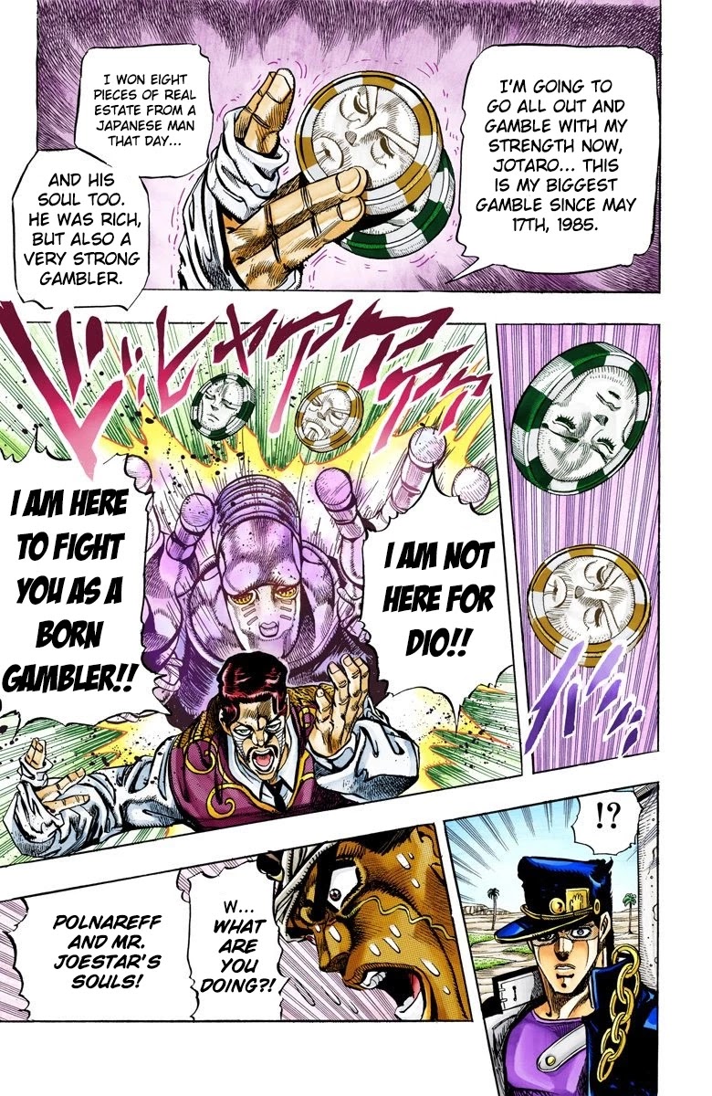 JoJo’s Bizarre Adventure Part 3 – Stardust Crusaders (Official Colored) Chapter 101 - Page 9