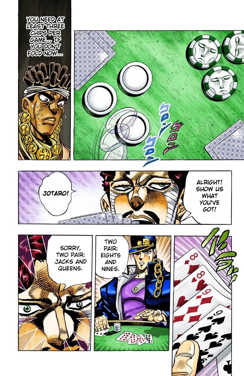 JoJo’s Bizarre Adventure Part 3 – Stardust Crusaders (Official Colored) Chapter 102 - Page 1