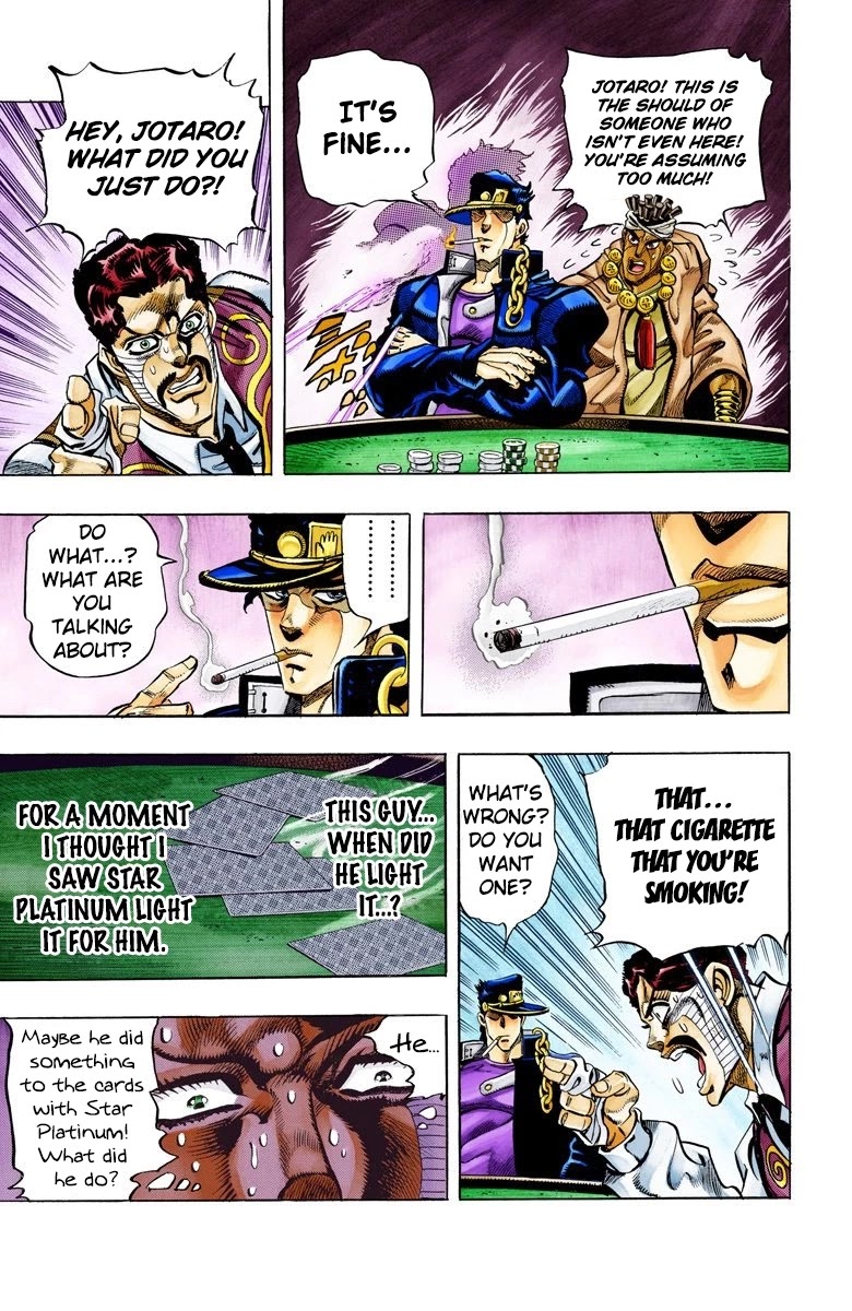 JoJo’s Bizarre Adventure Part 3 – Stardust Crusaders (Official Colored) Chapter 102 - Page 17