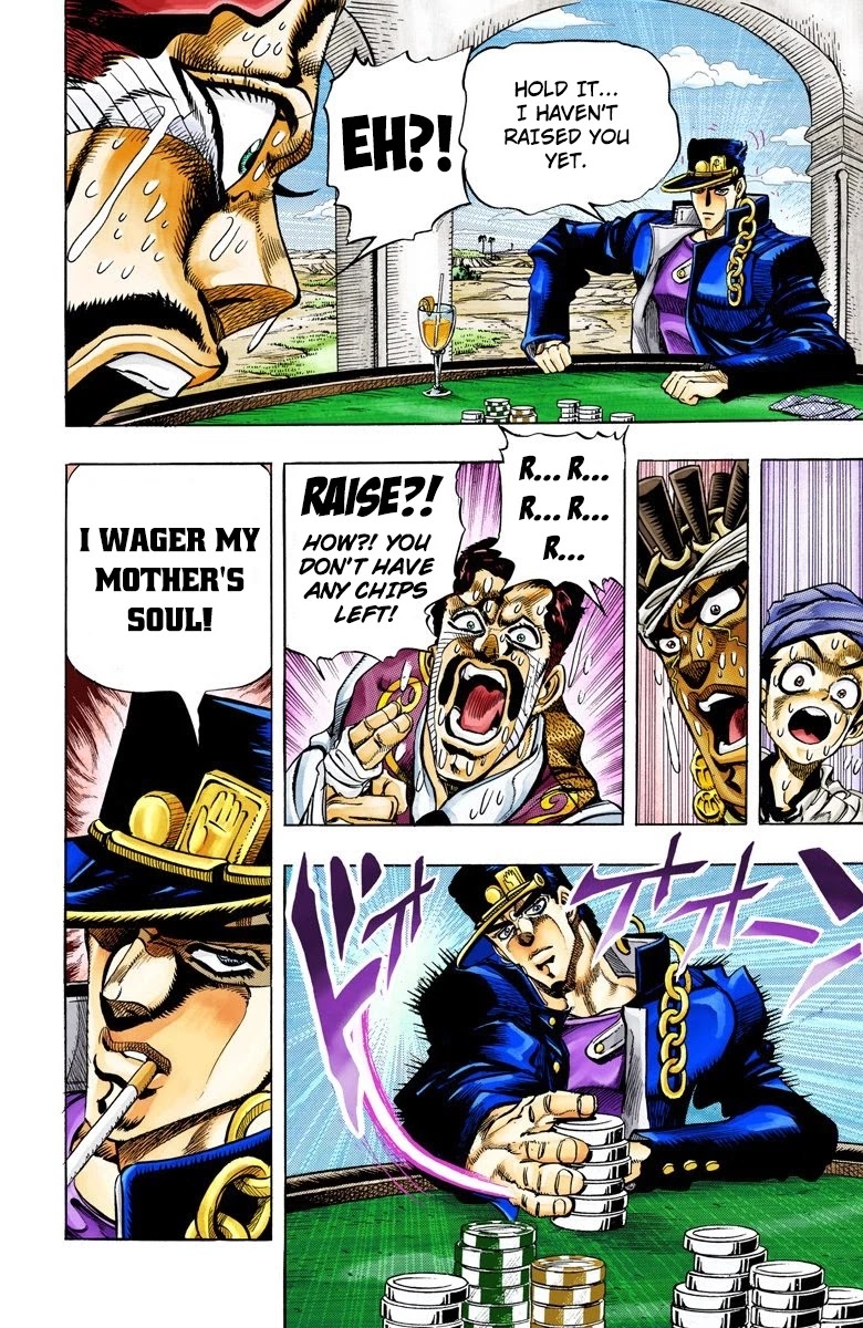 JoJo’s Bizarre Adventure Part 3 – Stardust Crusaders (Official Colored) Chapter 103 - Page 14