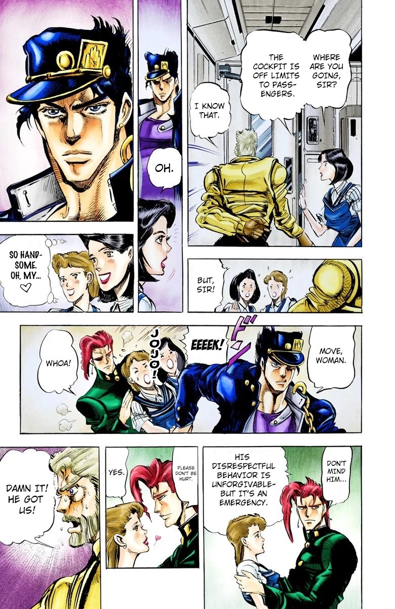 JoJo’s Bizarre Adventure Part 3 – Stardust Crusaders (Official Colored) Chapter 11 - Page 15