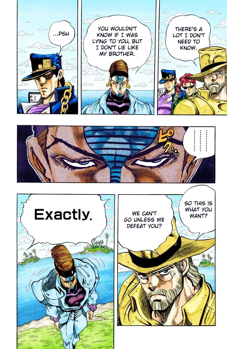 JoJo’s Bizarre Adventure Part 3 – Stardust Crusaders (Official Colored) Chapter 116 - Page 12