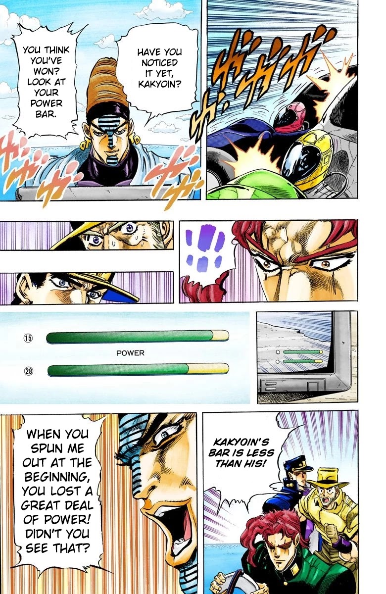 JoJo’s Bizarre Adventure Part 3 – Stardust Crusaders (Official Colored) Chapter 118 - Page 3