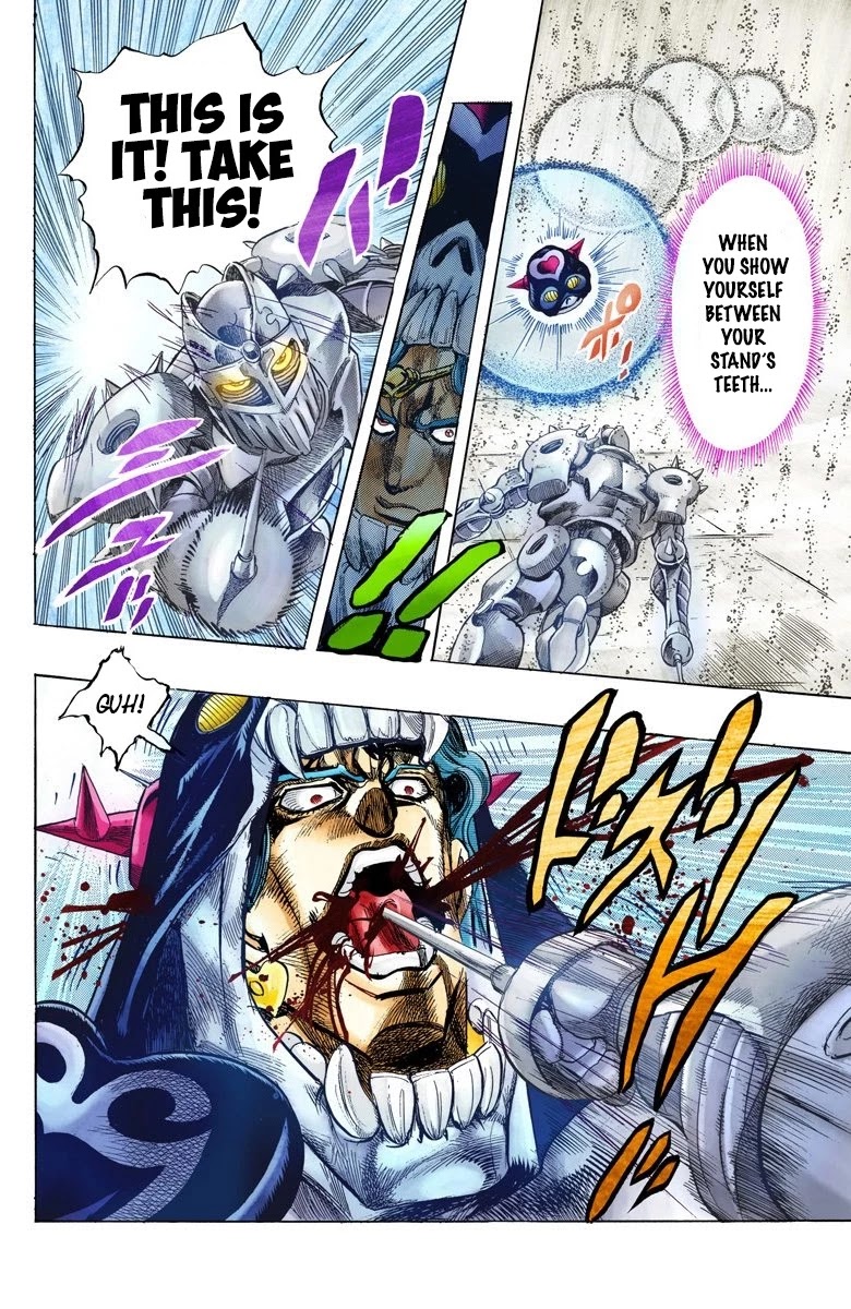 JoJo’s Bizarre Adventure Part 3 – Stardust Crusaders (Official Colored) Chapter 129 - Page 12