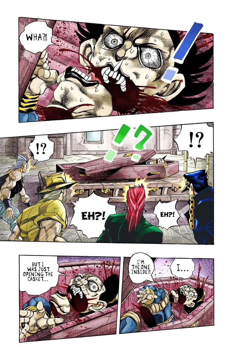 JoJo’s Bizarre Adventure Part 3 – Stardust Crusaders (Official Colored) Chapter 136 - Page 11