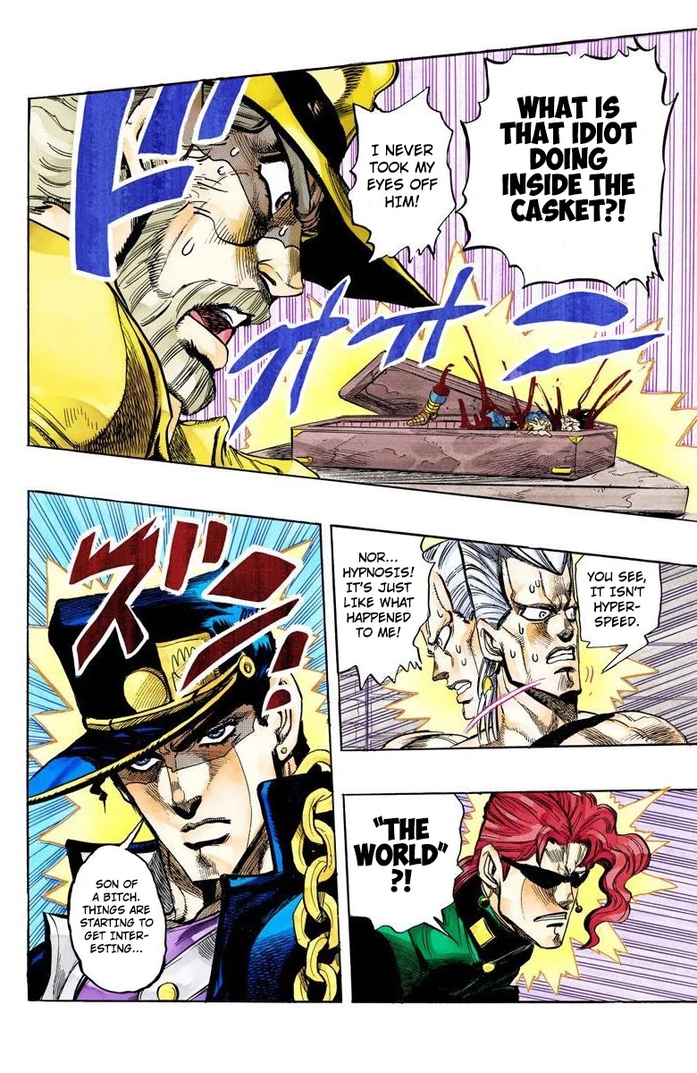 JoJo’s Bizarre Adventure Part 3 – Stardust Crusaders (Official Colored) Chapter 136 - Page 13