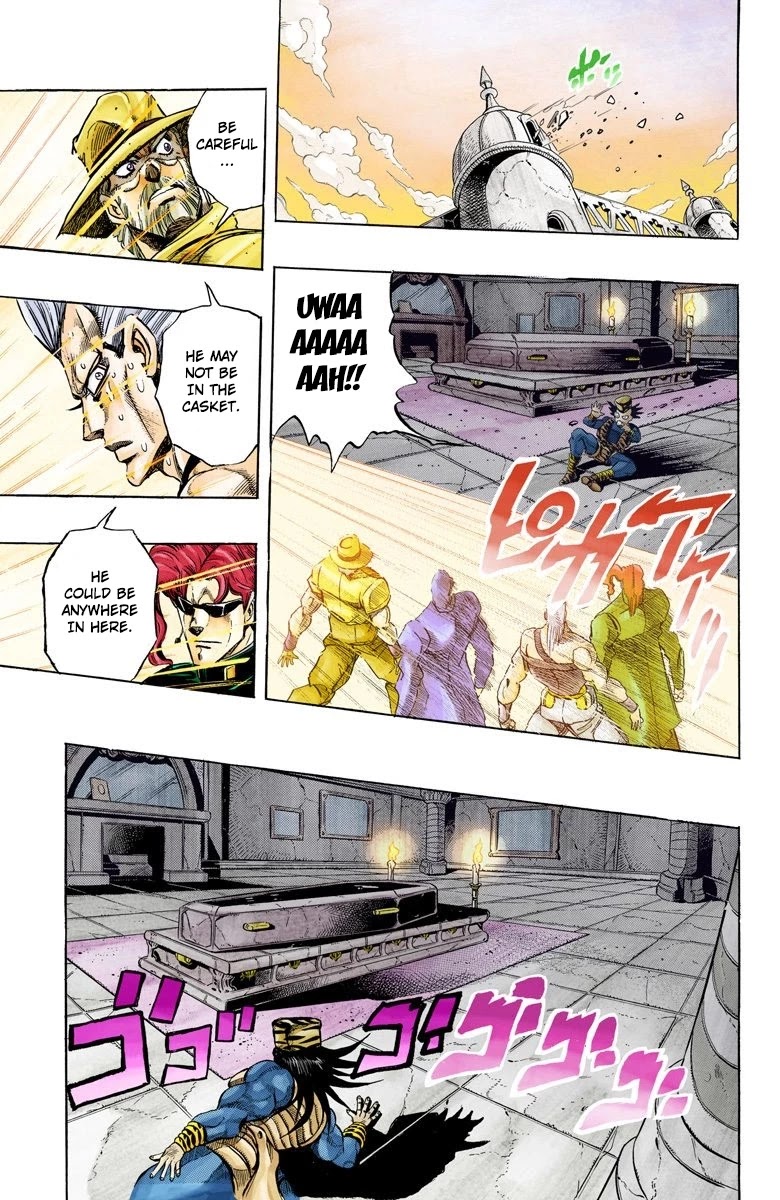 JoJo’s Bizarre Adventure Part 3 – Stardust Crusaders (Official Colored) Chapter 136 - Page 6