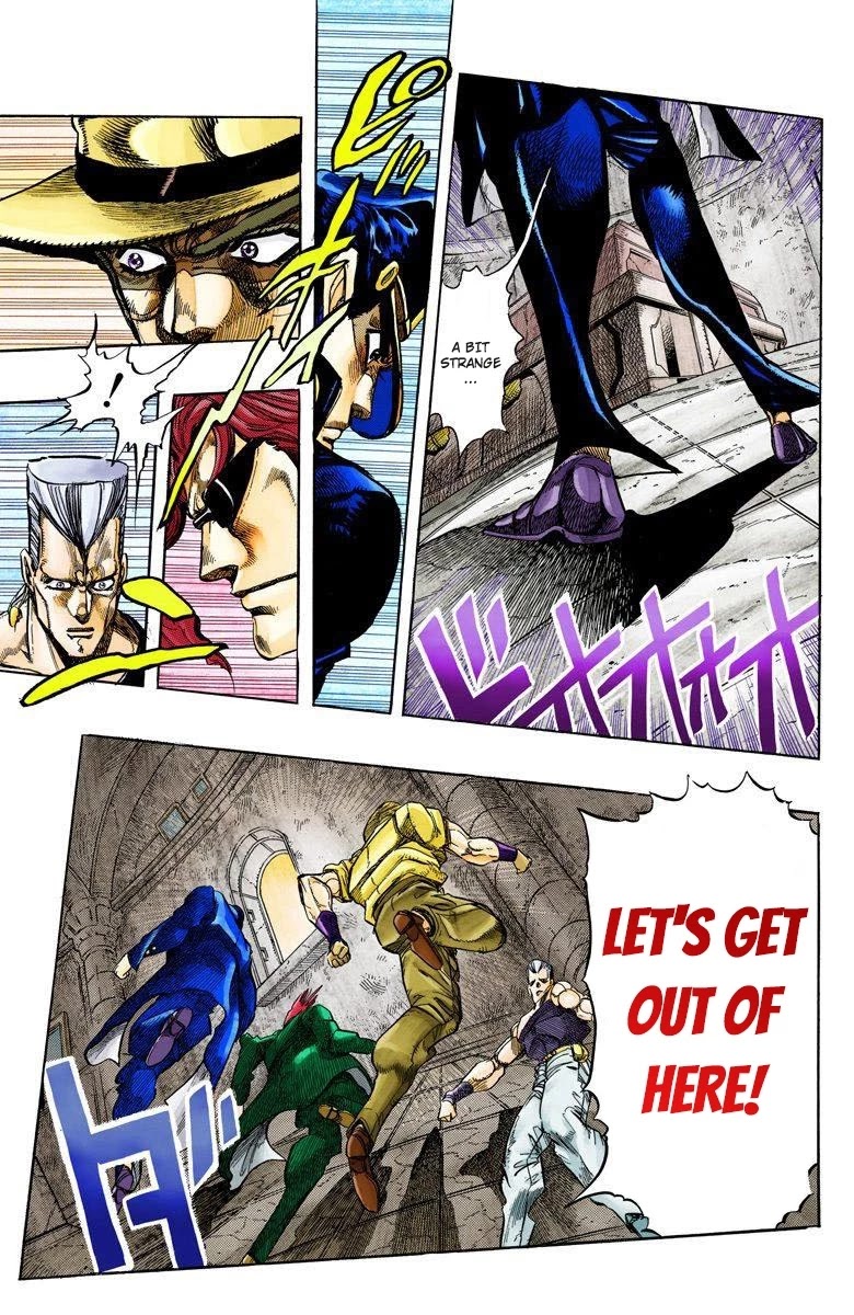 JoJo’s Bizarre Adventure Part 3 – Stardust Crusaders (Official Colored) Chapter 137 - Page 12