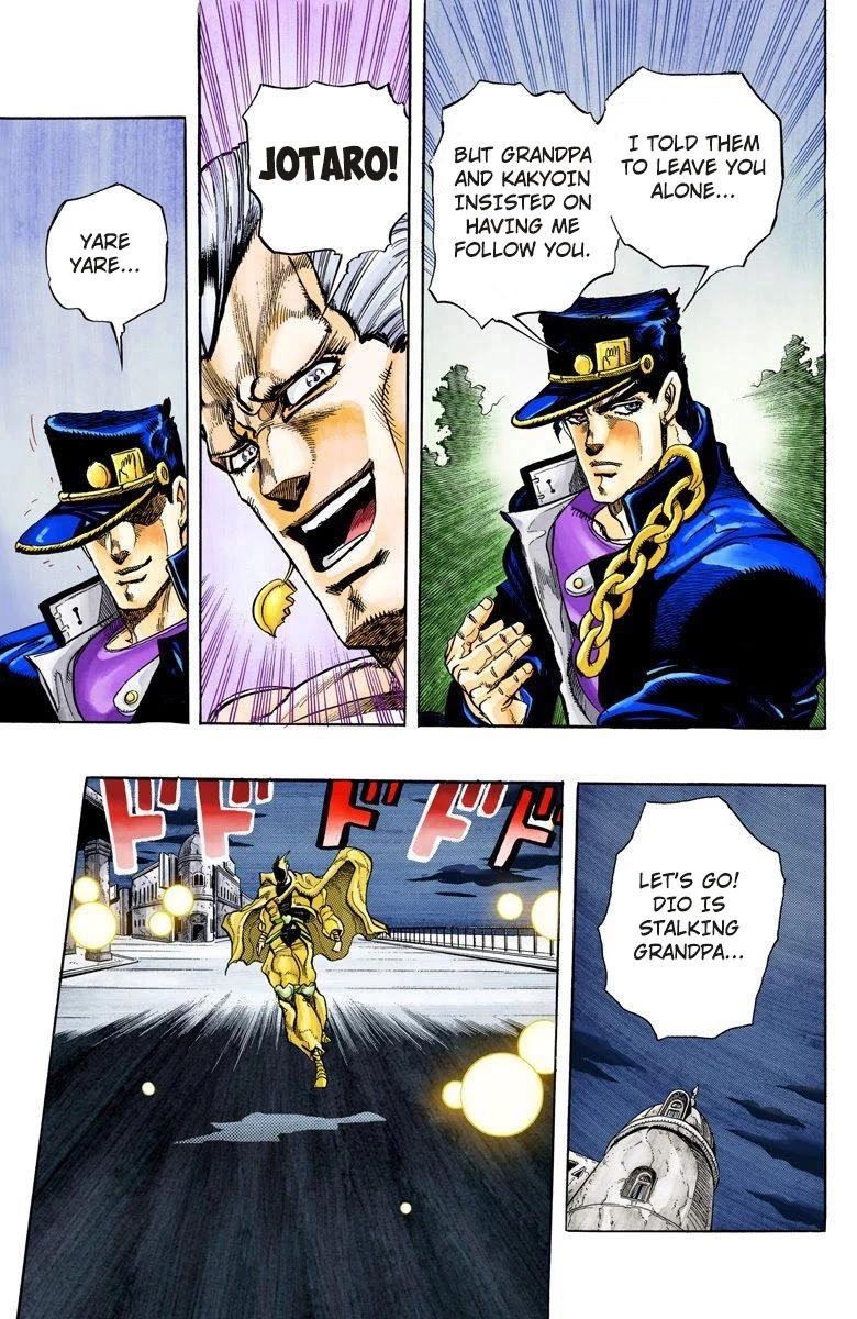JoJo’s Bizarre Adventure Part 3 – Stardust Crusaders (Official Colored) Chapter 137 - Page 2