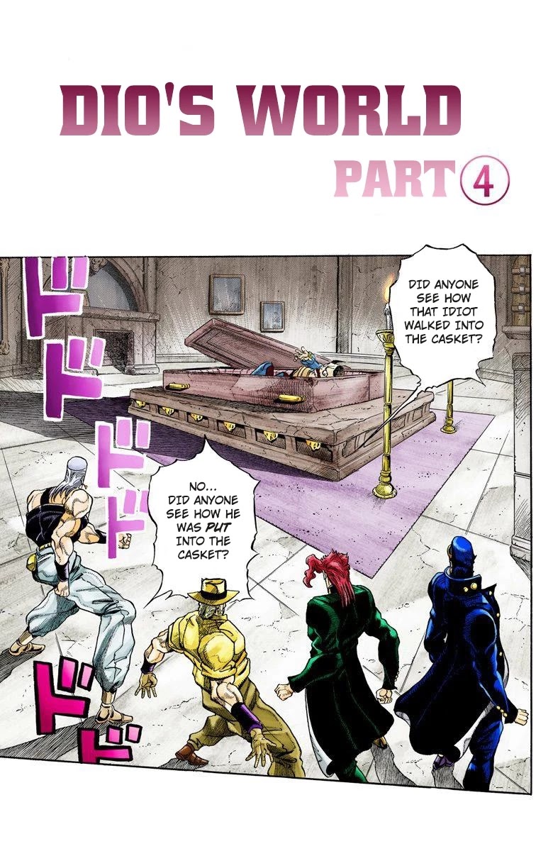 JoJo’s Bizarre Adventure Part 3 – Stardust Crusaders (Official Colored) Chapter 137 - Page 3