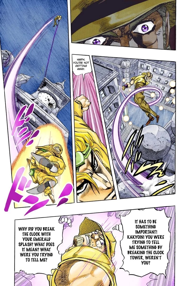 JoJo’s Bizarre Adventure Part 3 – Stardust Crusaders (Official Colored) Chapter 141 - Page 1