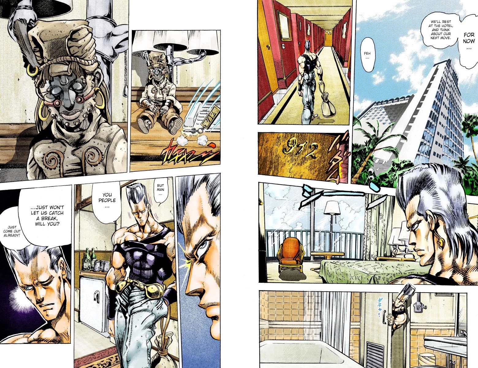 JoJo’s Bizarre Adventure Part 3 – Stardust Crusaders (Official Colored) Chapter 20 - Page 3
