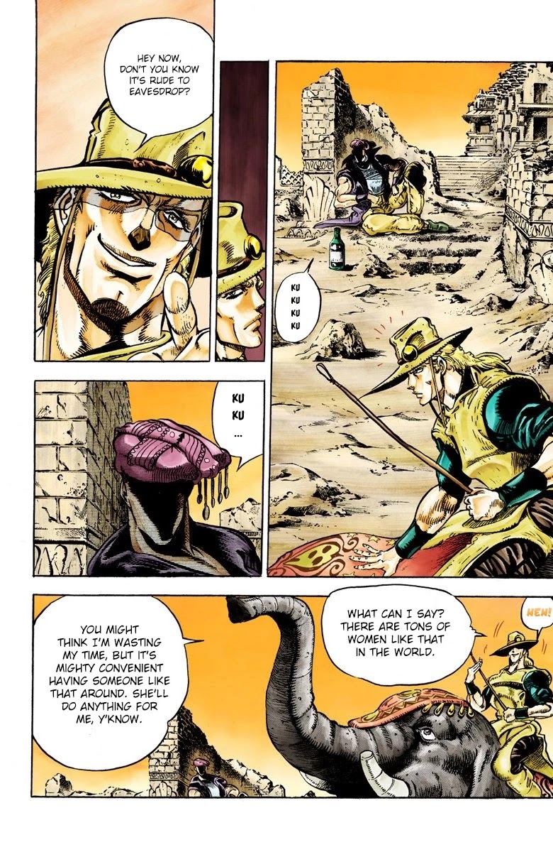 JoJo’s Bizarre Adventure Part 3 – Stardust Crusaders (Official Colored) Chapter 28 - Page 8