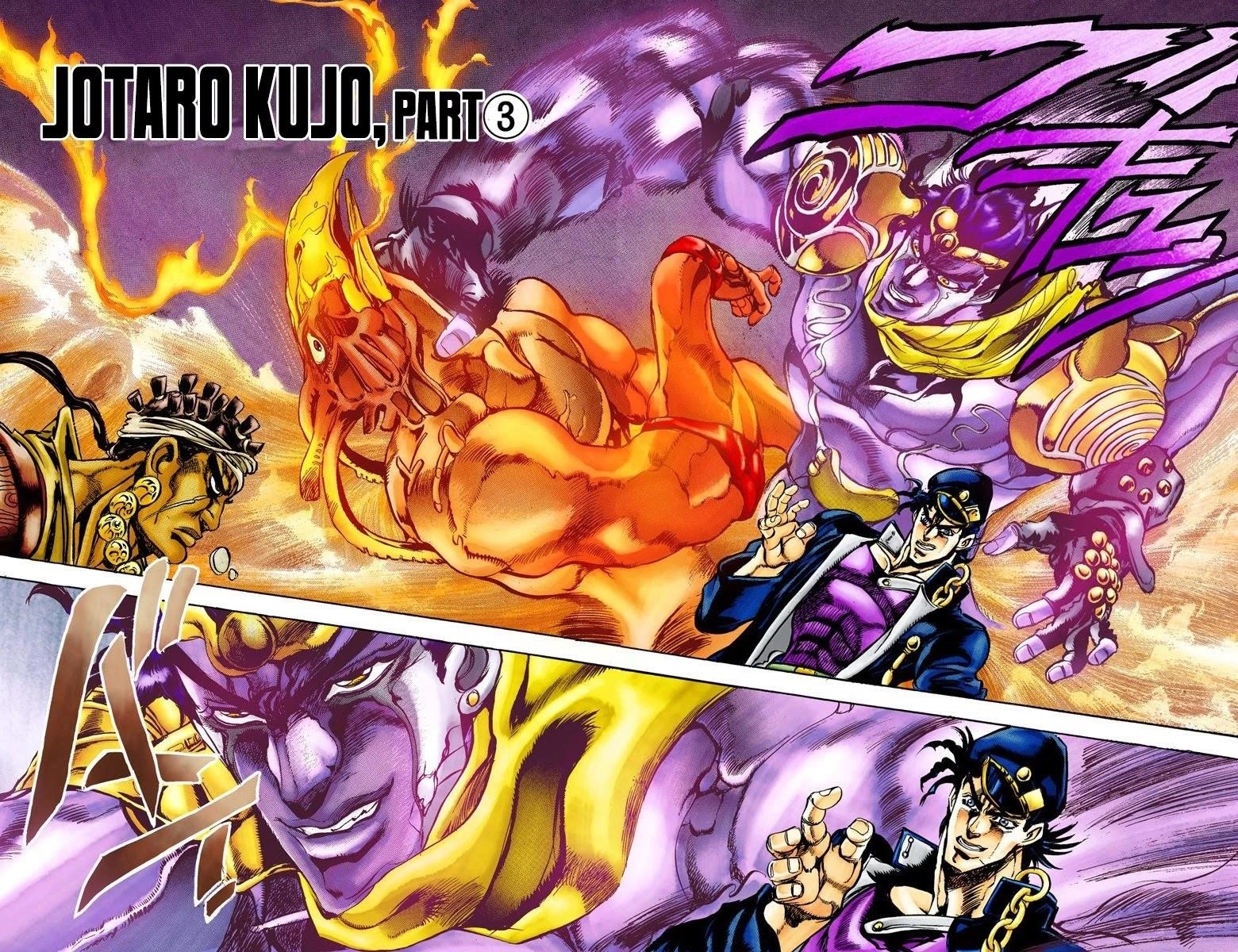 JoJo’s Bizarre Adventure Part 3 – Stardust Crusaders (Official Colored) Chapter 3 - Page 2