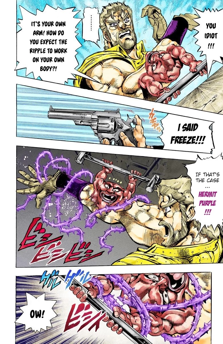 JoJo’s Bizarre Adventure Part 3 – Stardust Crusaders (Official Colored) Chapter 35 - Page 12