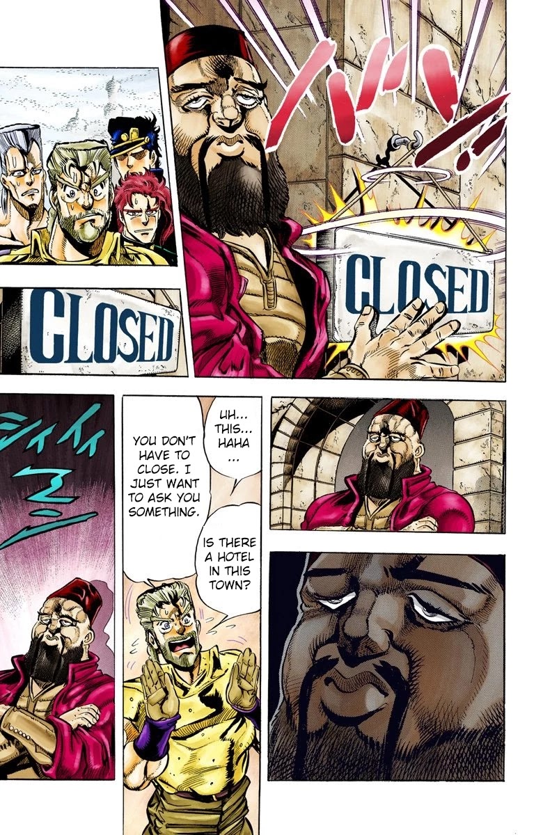 JoJo’s Bizarre Adventure Part 3 – Stardust Crusaders (Official Colored) Chapter 41 - Page 13