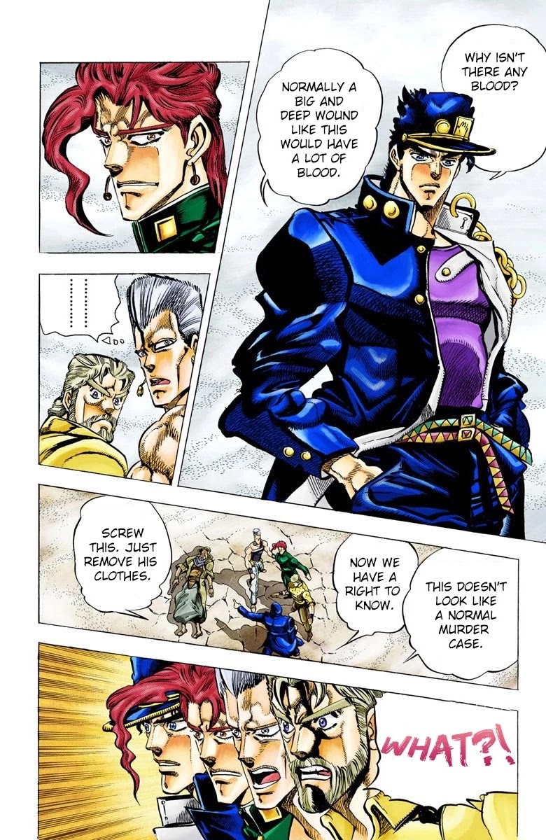 JoJo’s Bizarre Adventure Part 3 – Stardust Crusaders (Official Colored) Chapter 42 - Page 12