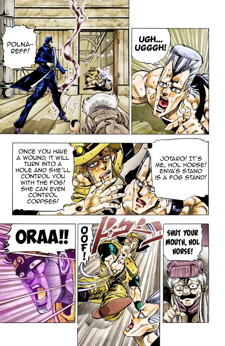 JoJo’s Bizarre Adventure Part 3 – Stardust Crusaders (Official Colored) Chapter 46 - Page 11