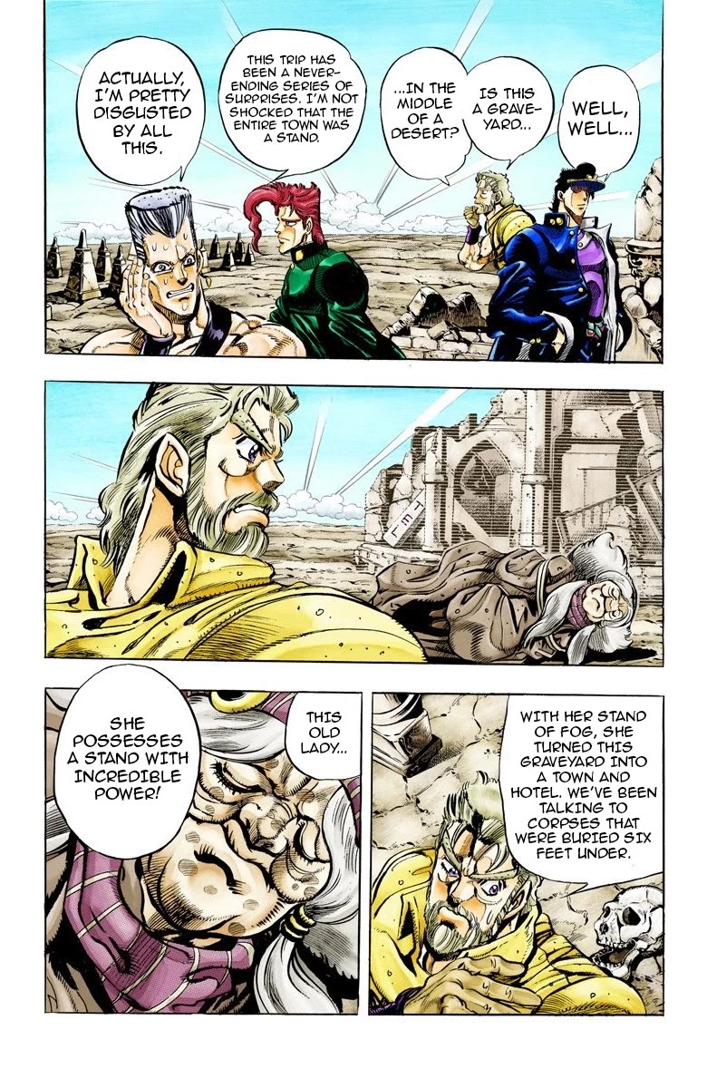 JoJo’s Bizarre Adventure Part 3 – Stardust Crusaders (Official Colored) Chapter 47 - Page 10
