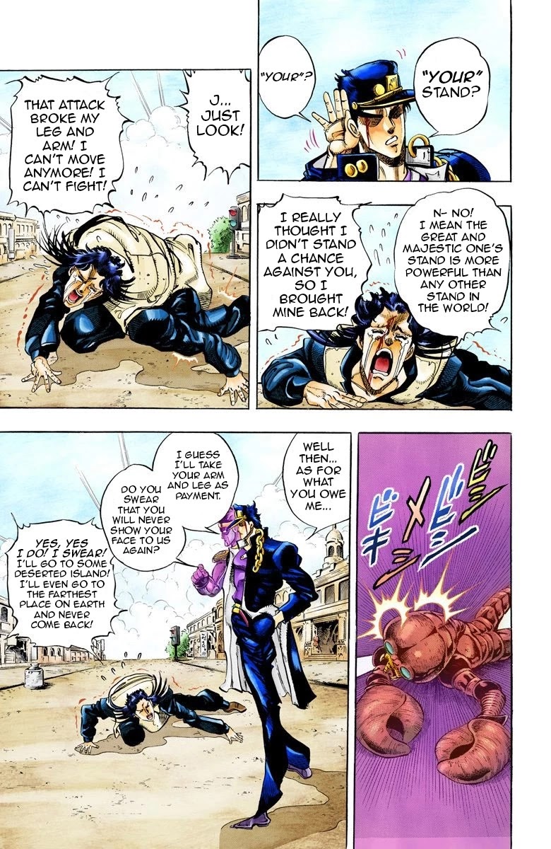 JoJo’s Bizarre Adventure Part 3 – Stardust Crusaders (Official Colored) Chapter 52 - Page 9