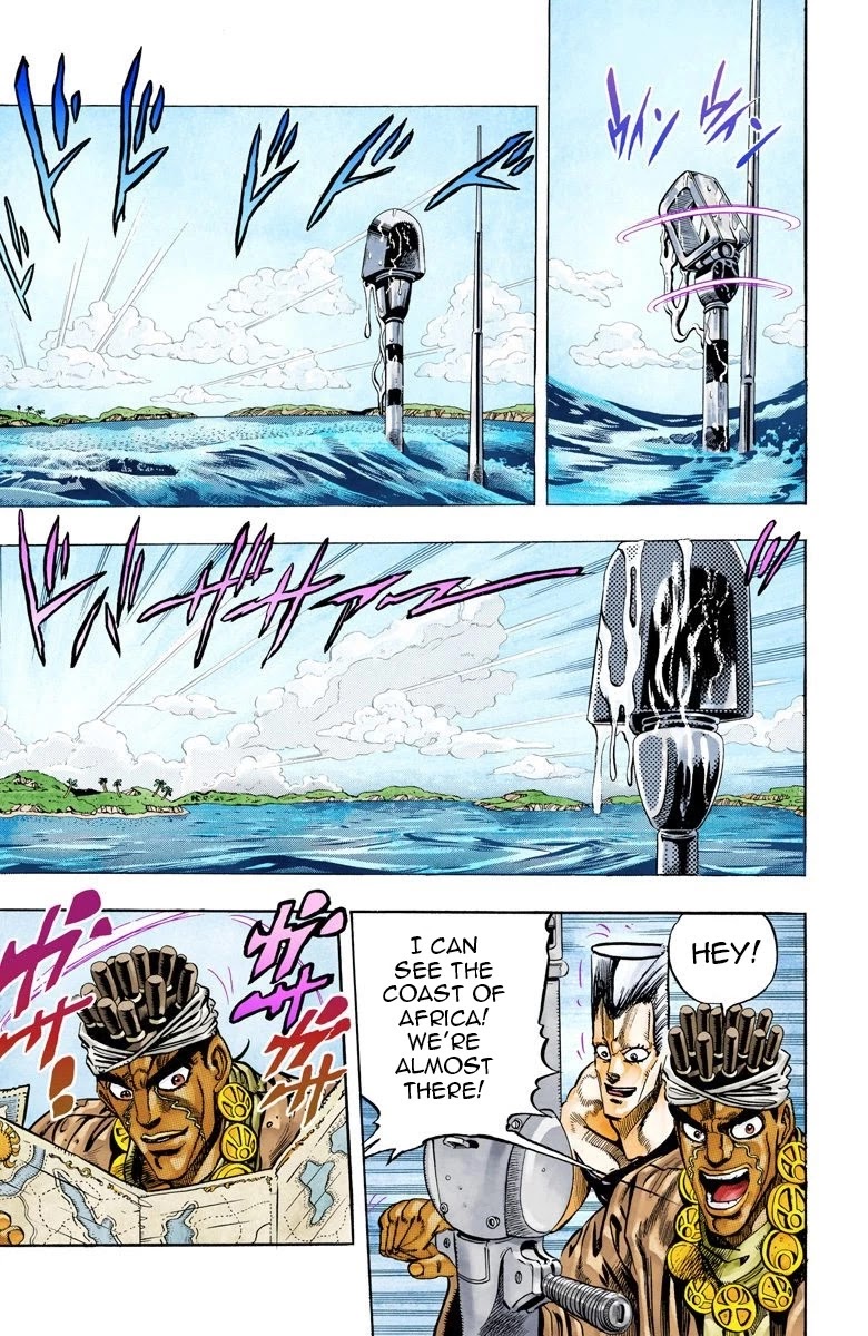 JoJo’s Bizarre Adventure Part 3 – Stardust Crusaders (Official Colored) Chapter 66 - Page 3