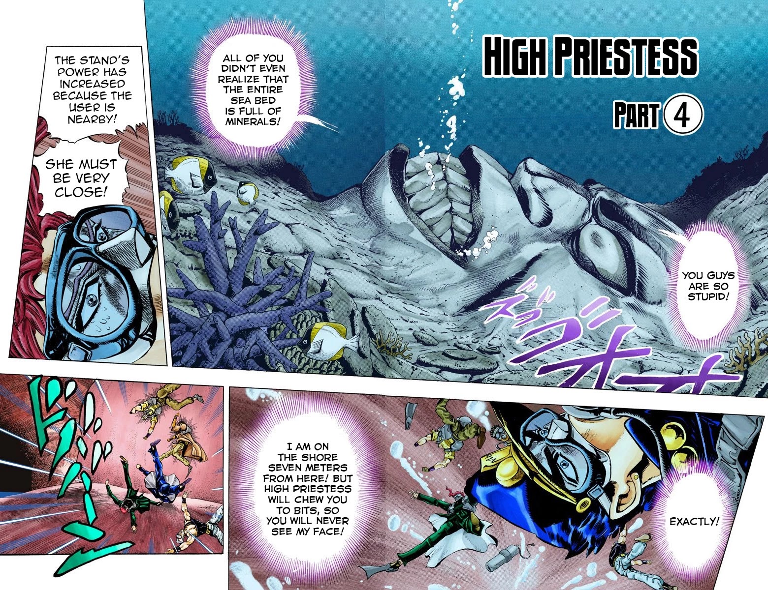 JoJo’s Bizarre Adventure Part 3 – Stardust Crusaders (Official Colored) Chapter 69 - Page 6
