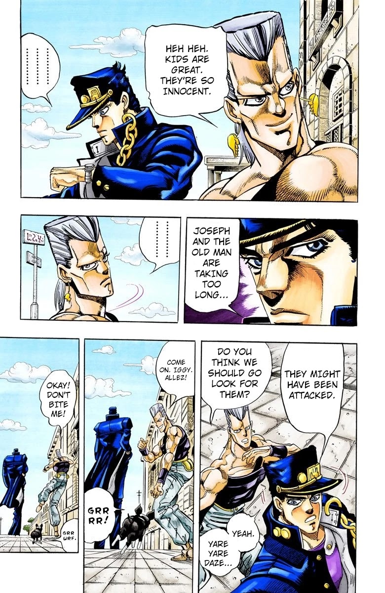 JoJo’s Bizarre Adventure Part 3 – Stardust Crusaders (Official Colored) Chapter 91 - Page 3