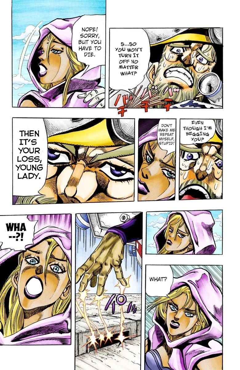 JoJo’s Bizarre Adventure Part 3 – Stardust Crusaders (Official Colored) Chapter 91 - Page 4