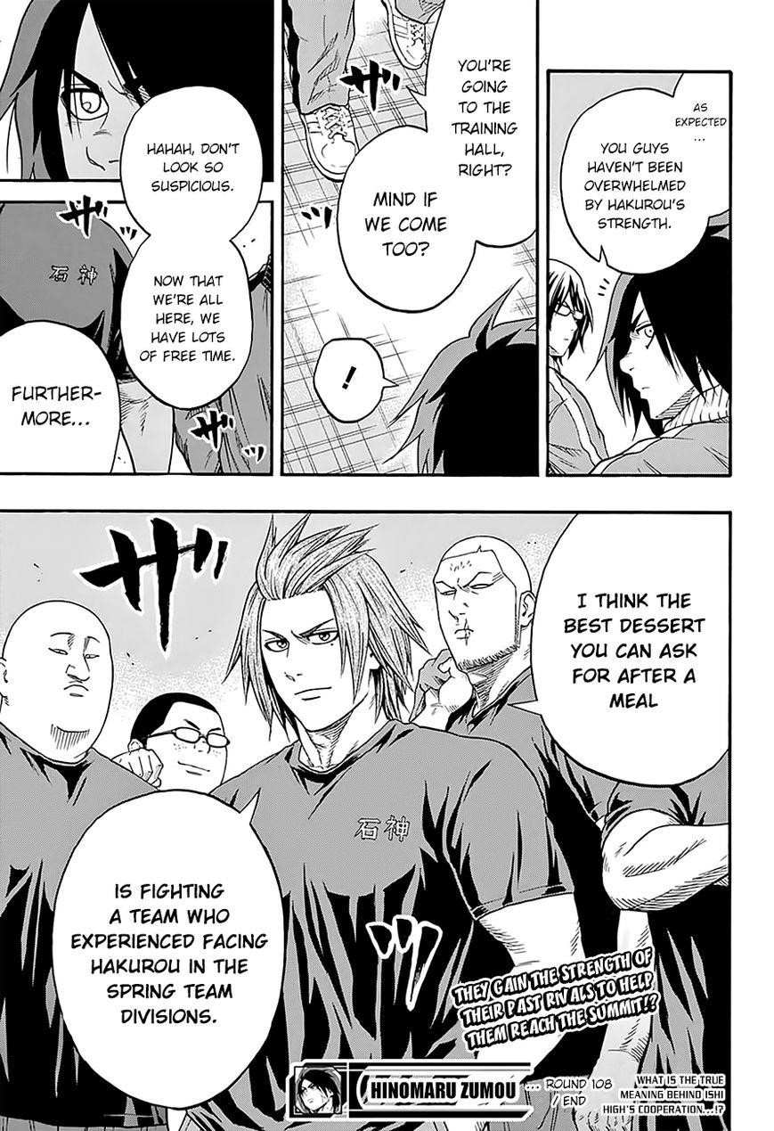 Hinomaru Sumo Chapter 108 - Page 18