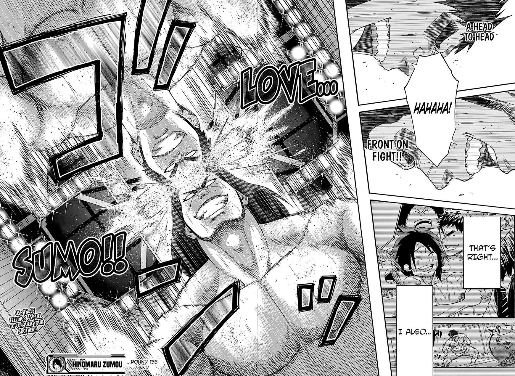 Hinomaru Sumo Chapter 135 - Page 19