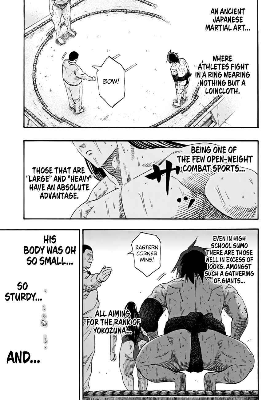 Hinomaru Sumo Chapter 152 - Page 15