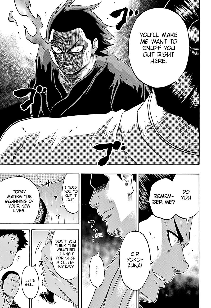 Hinomaru Sumo Chapter 158 - Page 15