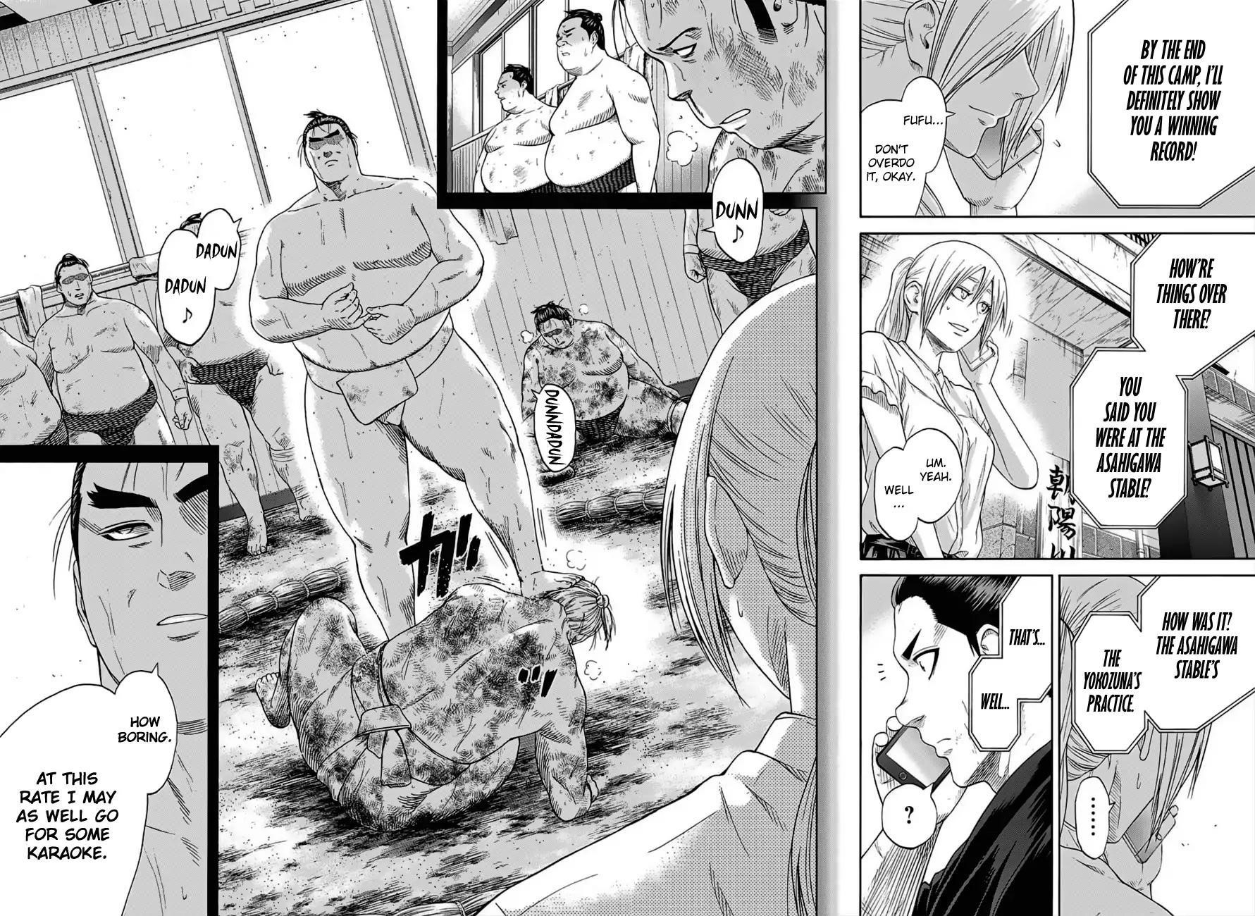 Hinomaru Sumo Chapter 178 - Page 14