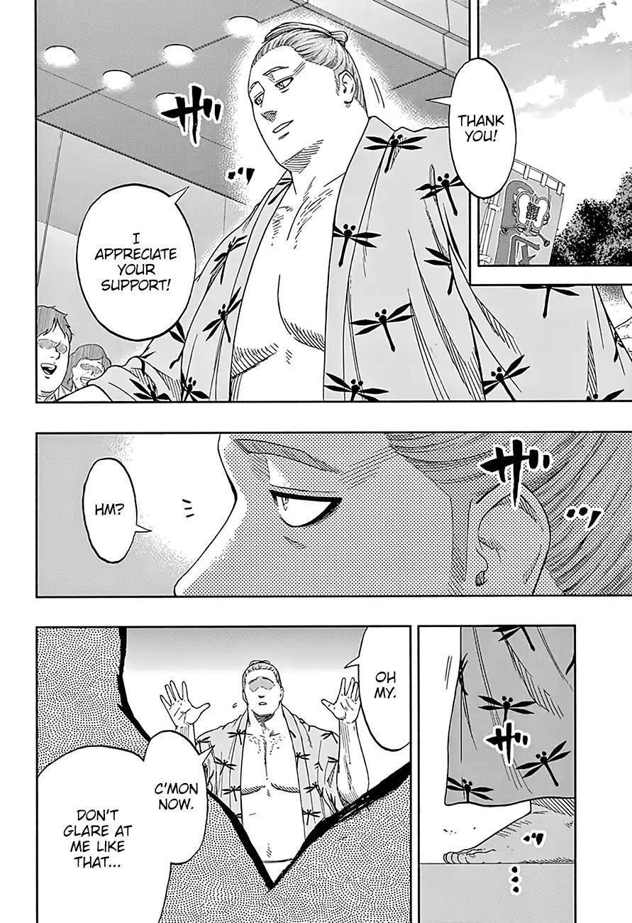 Hinomaru Sumo Chapter 182 - Page 15