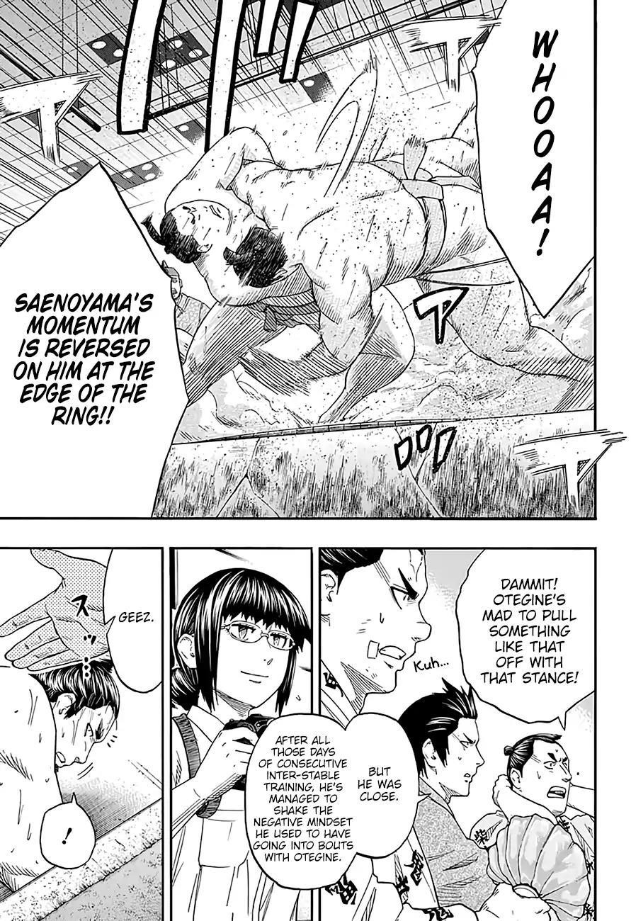 Hinomaru Sumo Chapter 186 - Page 16