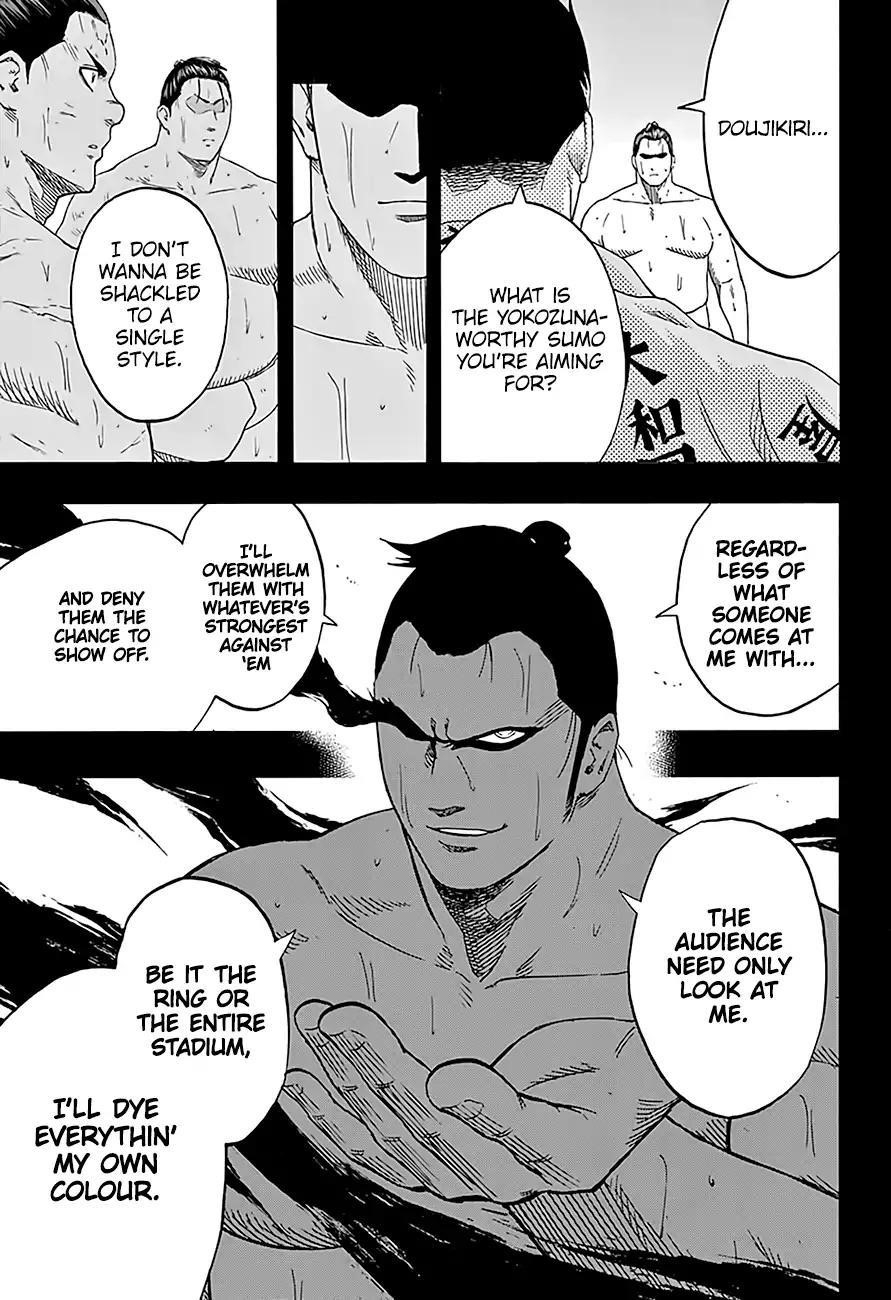 Hinomaru Sumo Chapter 187 - Page 15