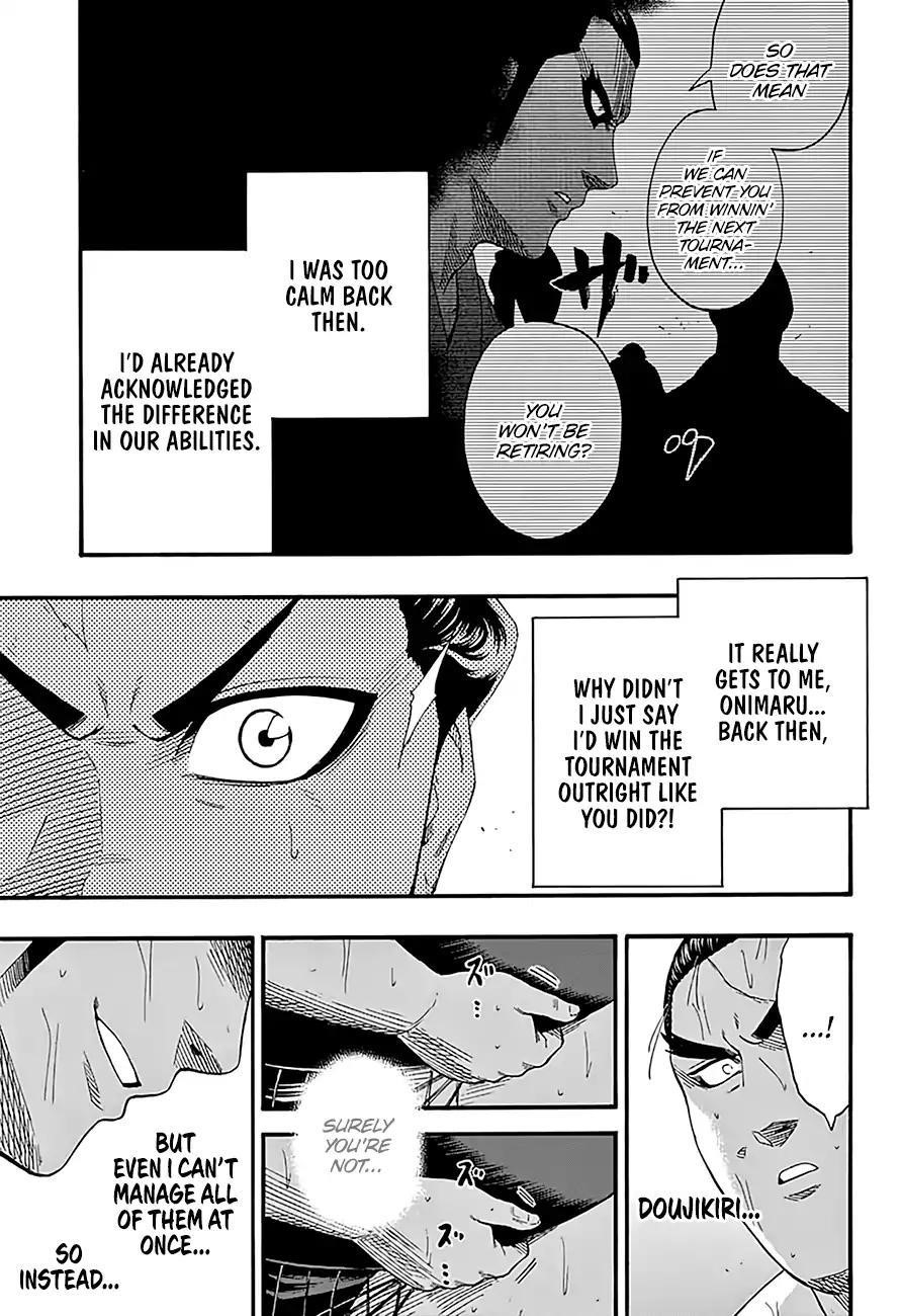 Hinomaru Sumo Chapter 187 - Page 17