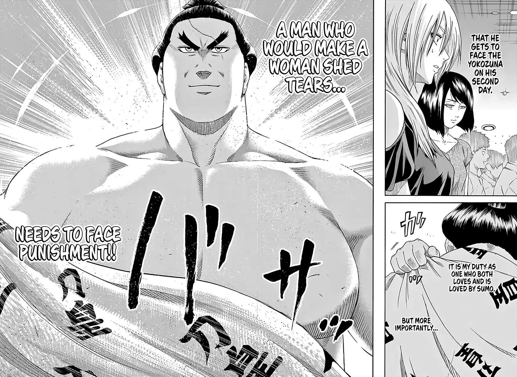 Hinomaru Sumo Chapter 198 - Page 17