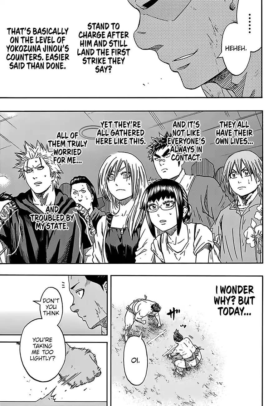 Hinomaru Sumo Chapter 207 - Page 15