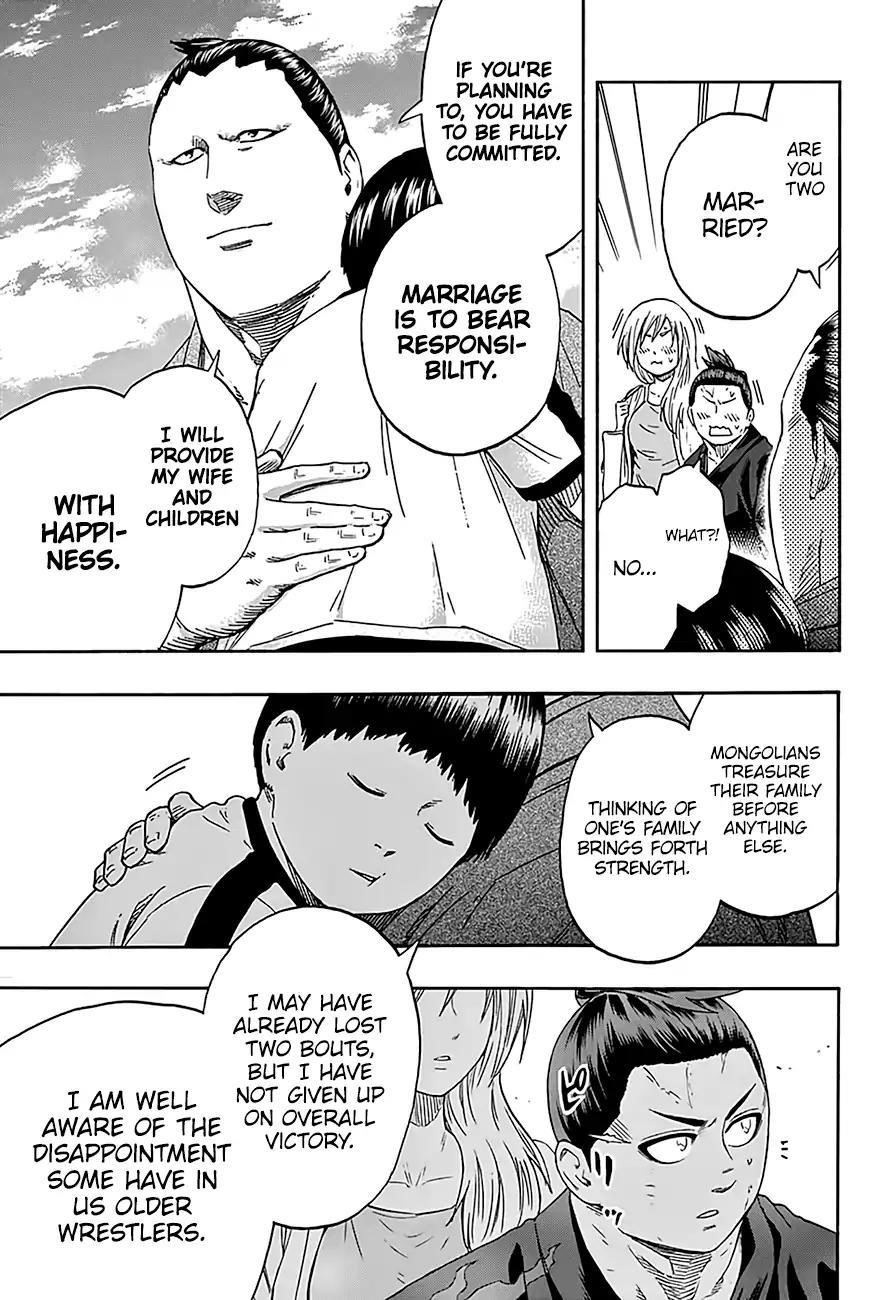 Hinomaru Sumo Chapter 213 - Page 15