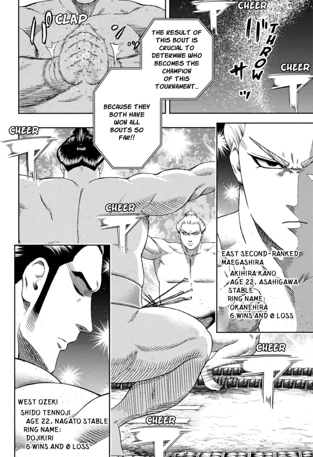 Hinomaru Sumo Chapter 225 - Page 16