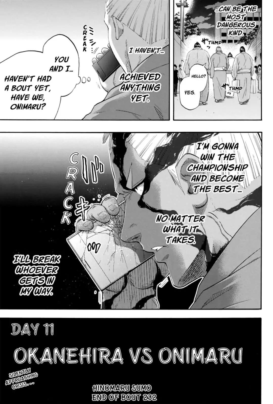 Hinomaru Sumo Chapter 232 - Page 20