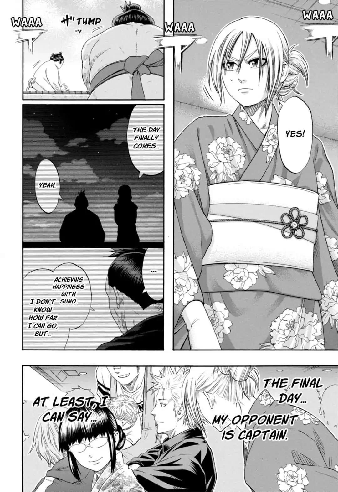 Hinomaru Sumo Chapter 240 - Page 18