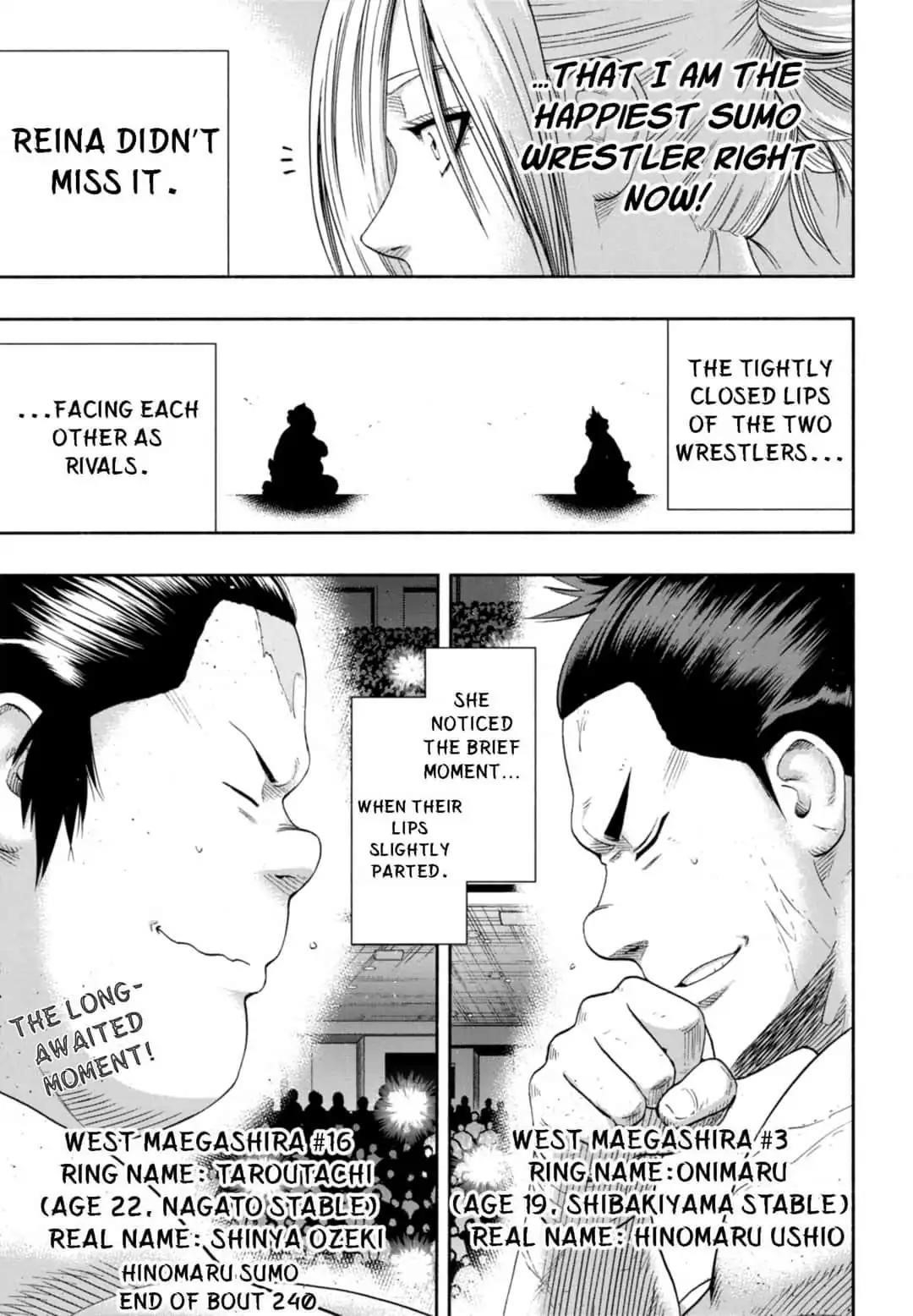 Hinomaru Sumo Chapter 240 - Page 19